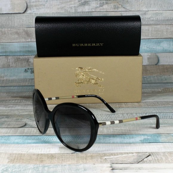 Burberry Black 57mm Women\'s Sunglasses